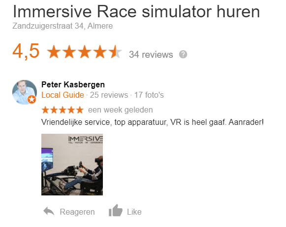 reviews immersive simulator huren